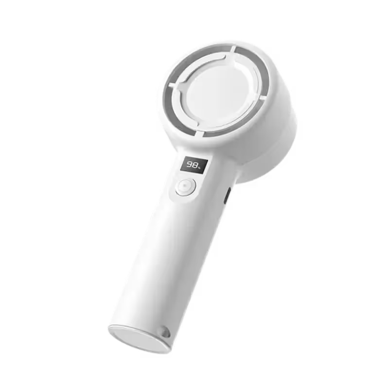 product-0-2459.png Plextone F2 5 Gear Handheld Fan With Display - Image 1