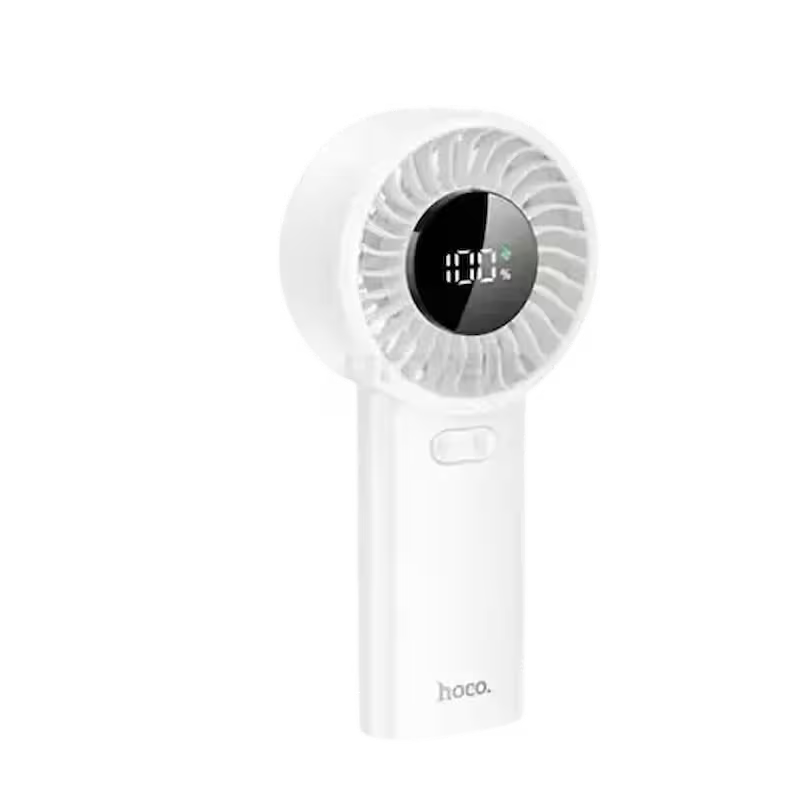 product-0-2461.png Hoco HX62 6000mAh Portable Handheld Fan - Image 1