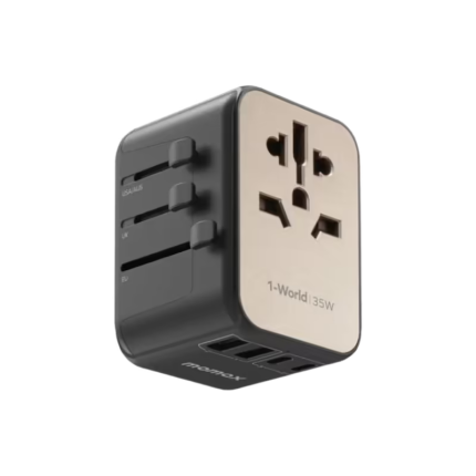 Momax UA9 1-World PD35W 5 Ports + AC Travel Adapter