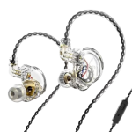 TRN CS4 10MM Dual Magnetic Circuit Dynamic Drive Earphones