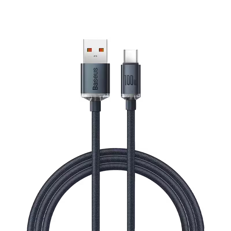 product-0-2564.png Baseus Crystal Shine 100W USB to Type-C Fast Charging Cable - Image 1