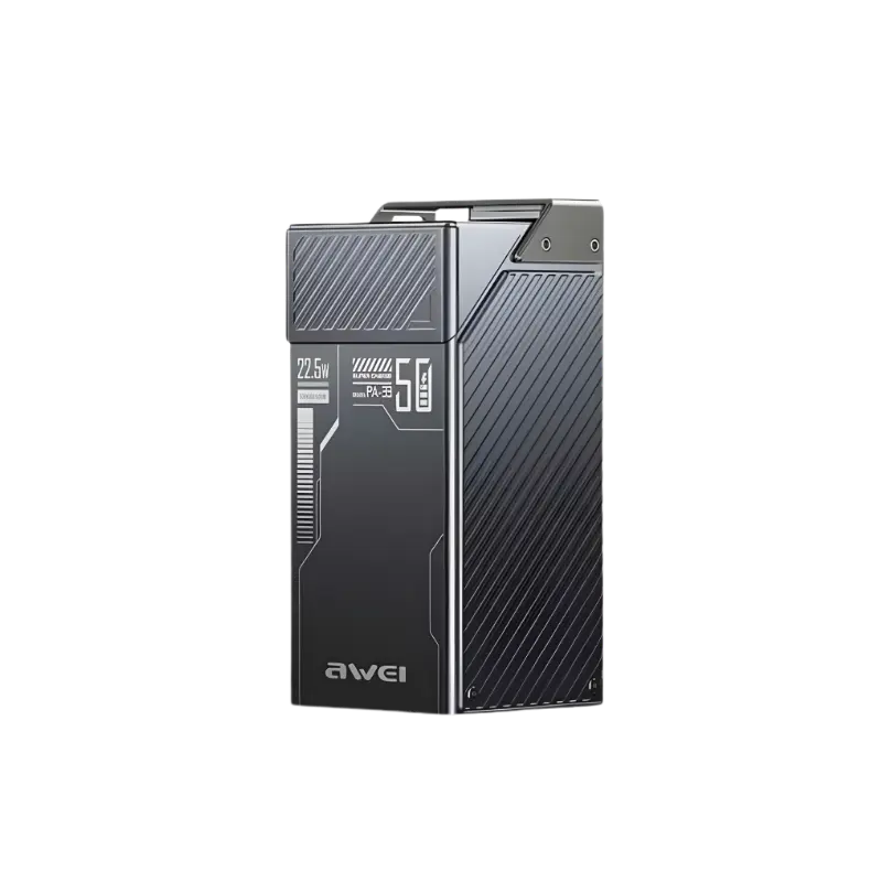 product-0-2611.png Awei PA33 22.5W Multifunctional Power Bank 50000mAh - Image 1