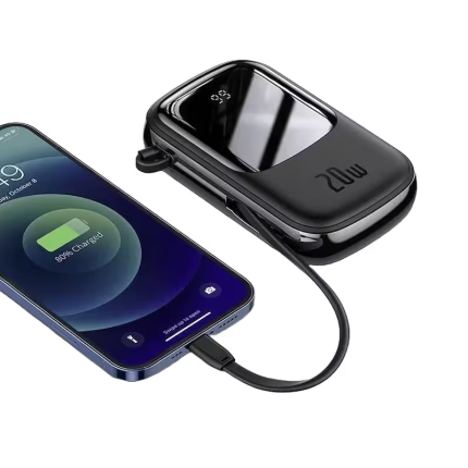 Baseus QPow Pro 20W 20000mAh Power Bank with Lightning cable