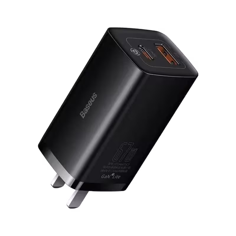 product-0-2682.png Baseus GaN3 Lite Fast Charger C+U 67W CN - Image 1