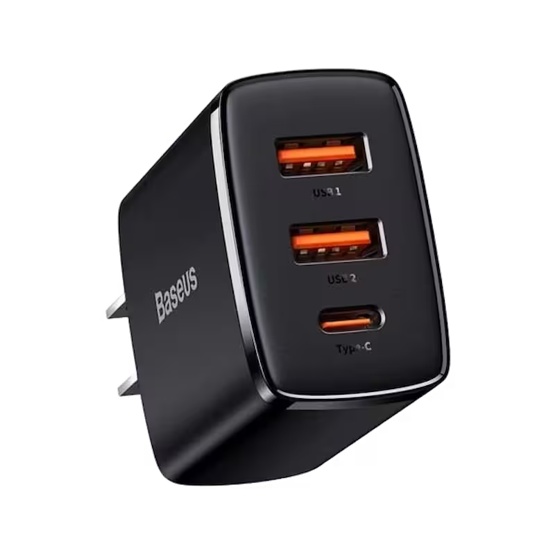 product-0-2686.png Baseus Compact Quick Charger 2U+C 30W CN - Image 1