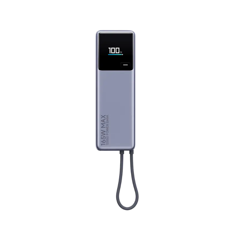 product-0-273.png Xiaomi 165W Power Bank 10000mAh with Integrated Cable - Image 1