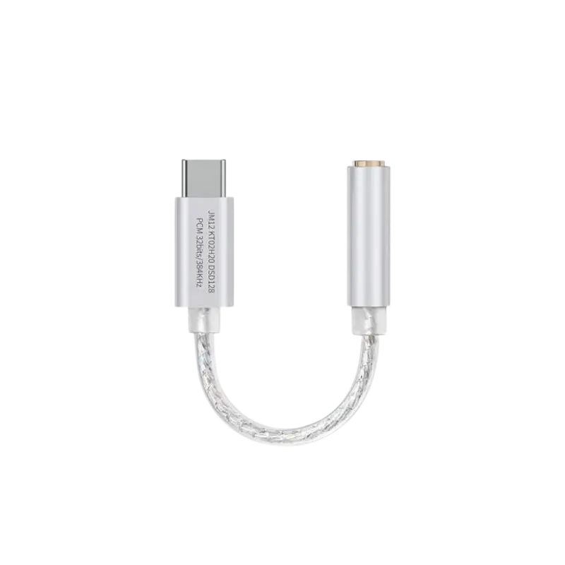 product-0-287.png JCALLY JM12 Type C to 3.5mm HiFi DAC Chip Audio Adapter - Image 1