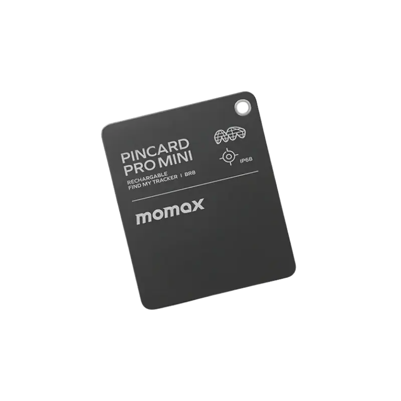 product-0-336.png Momax BR8 PinCard Pro Mini Find My Tracker - Image 1