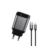 Valdus VL 20U 33W Fast Charger with USB-A to Type-C Cable