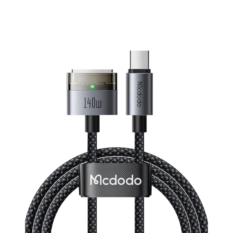 product-0-363.png Mcdodo CA-2070 140W USB-C to MagSafe 3 Magnetic Connection Cable - Image 1