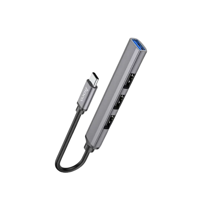 product-0-406.png Hoco HB26 4 in 1 Type-C Mini Adapter - Image 1