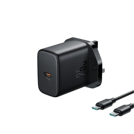 Joyroom JR-TCF11UK 25W PD Fast Charger with Cable