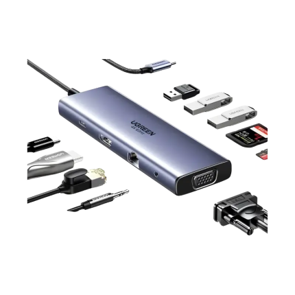 UGREEN CM498 10-IN-1 USB C DOCKING STATION (25043)