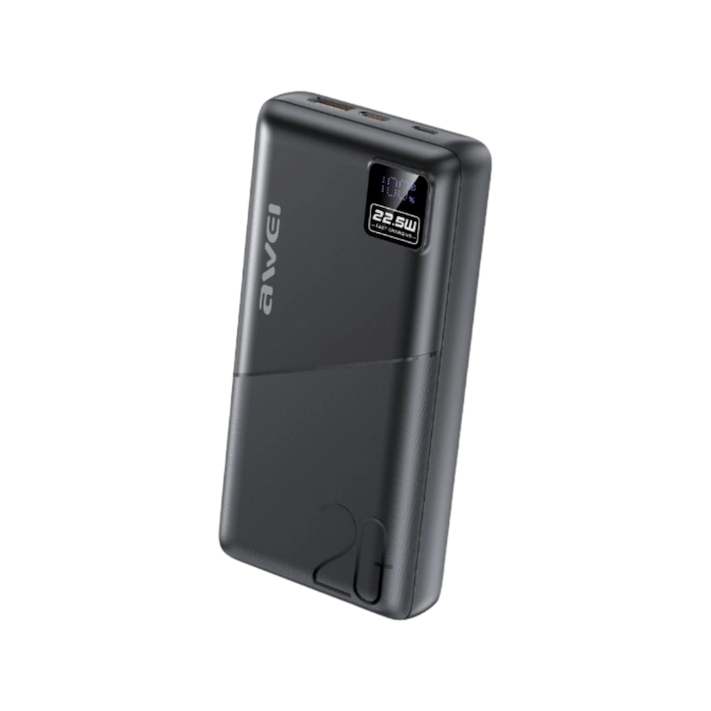 product-0-488.png Awei PA37 20000mAh 22.5W Fast Charging Power Bank - Image 1