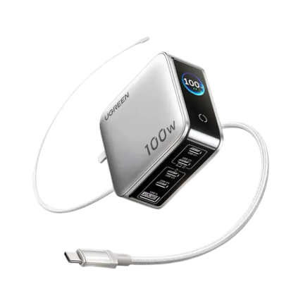 UGREEN X773 Nexode Pro 100W 5-Port Smart Display GaN Charger