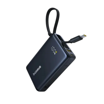 Baseus PicoGo 20000mAh 22.5W Power bank with Built-in USB-C Cable