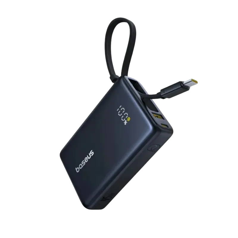 product-0-629.png Baseus PicoGo 20000mAh 22.5W Power bank with Built-in USB-C Cable - Image 1
