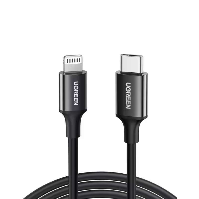product-0-698.png UGREEN 60751 USB-C to Lightning Charging Cable – MFI Certified - Image 1