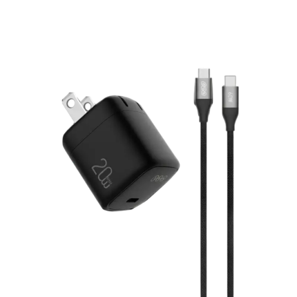 QCY CK02-MG 20W Charger with Type-C to Type-C Cable