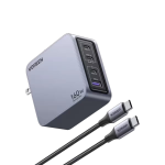 UGREEN X763 Nexode Pro 160W 4-Port GaN Charger with C to C Cable (25097)