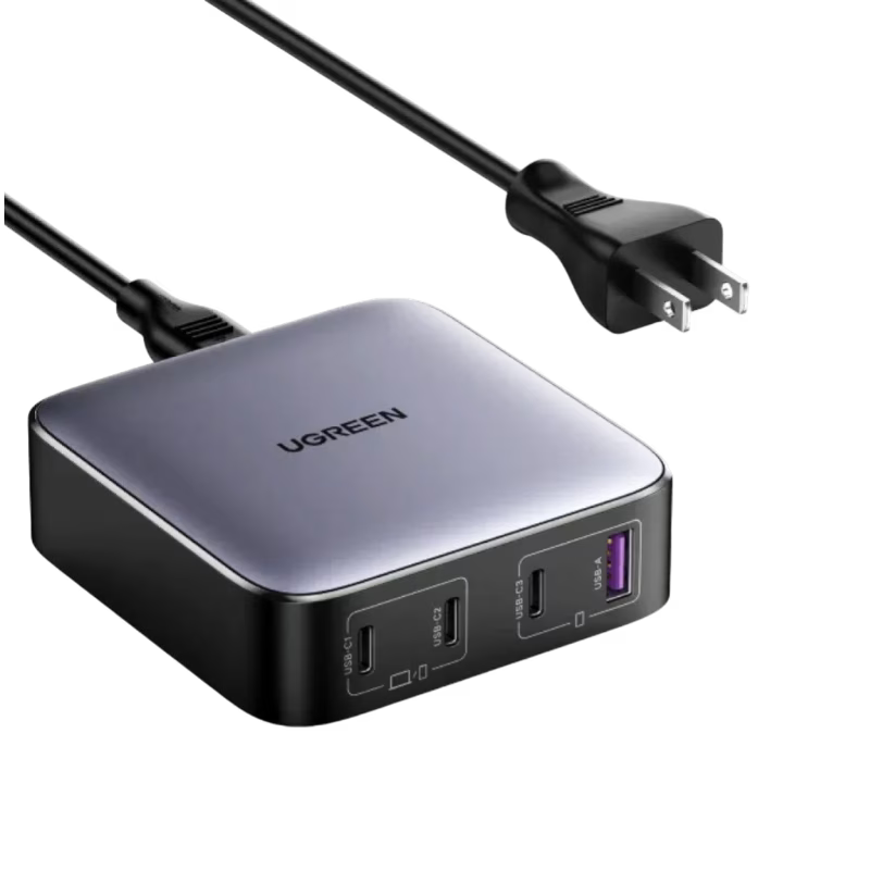 product-0-727.png UGREEN CD328 Nexode 100W 4 Ports GaN Desktop Charger (15151) - Image 1