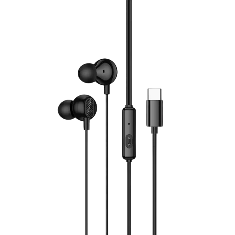 product-0-732.png Hoco M117 Victory Type-C Universal Earphones with Mic - Image 1