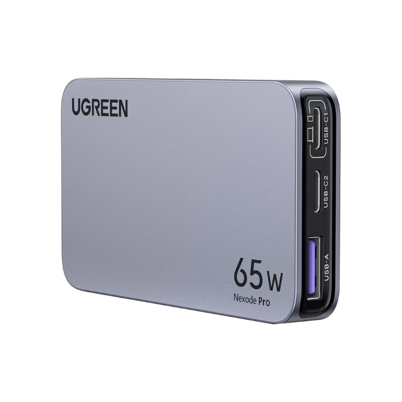 product-0-737.png UGREEN X753 Nexode Pro 65W 3-Port GaN Ultra-Slim Fast Charger - Image 1
