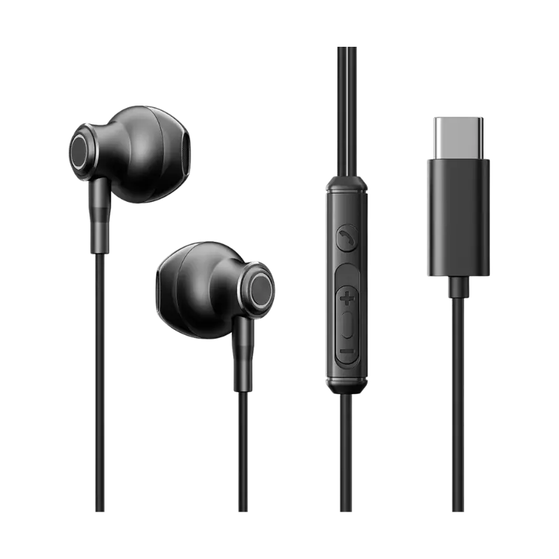 product-0-74.png JOYROOM JR-EC07 Type-C Half In-Ear Wired Earphones - Image 1
