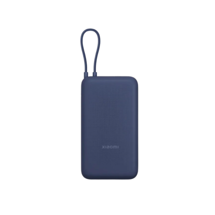 Xiaomi 20000mAh 33W Fast Charging Power Bank with Integrated Cable