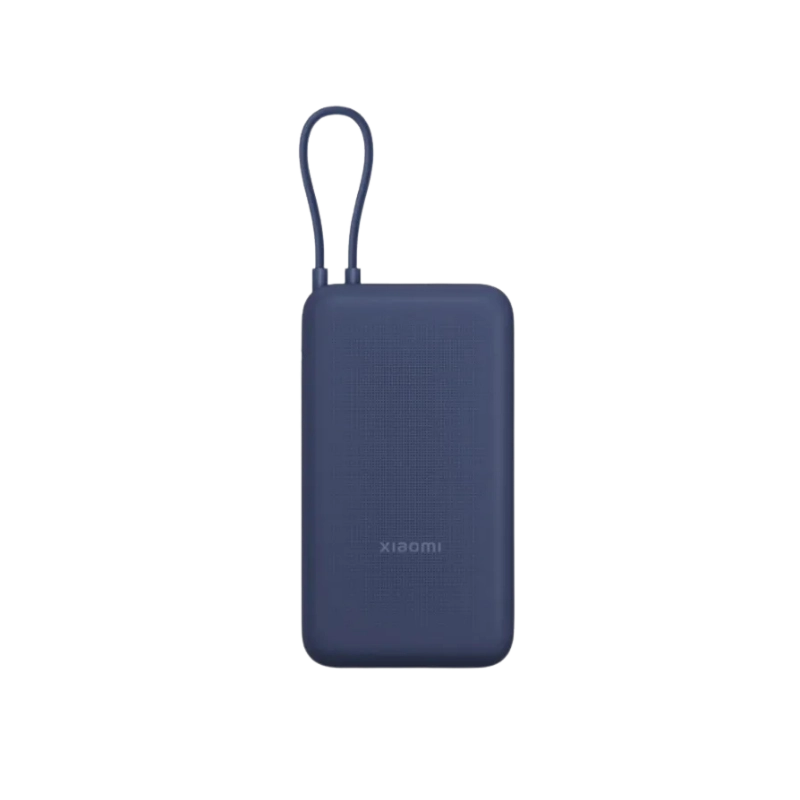 product-0-76.png Xiaomi 20000mAh 33W Fast Charging Power Bank with Integrated Cable - Image 1