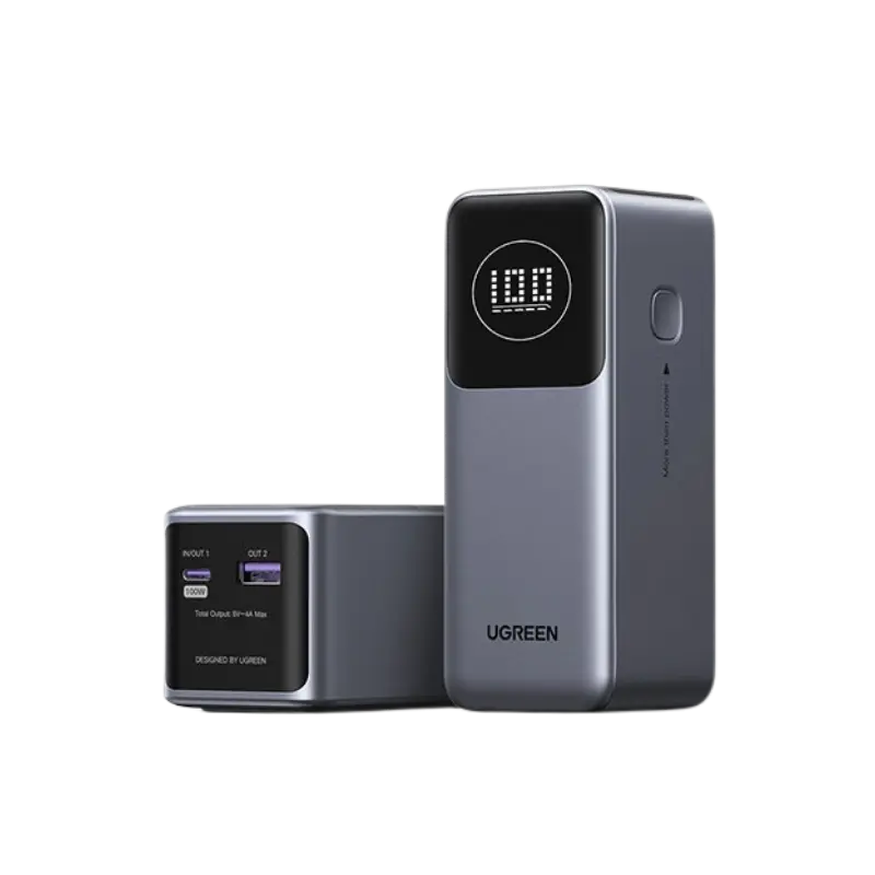 product-0-813.png Ugreen PB724 12000mAh 100W Fast Charging Power Bank - Image 1