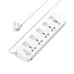 LDNIO SC4408C Extension Power Socket With 4 AC Power Strip
