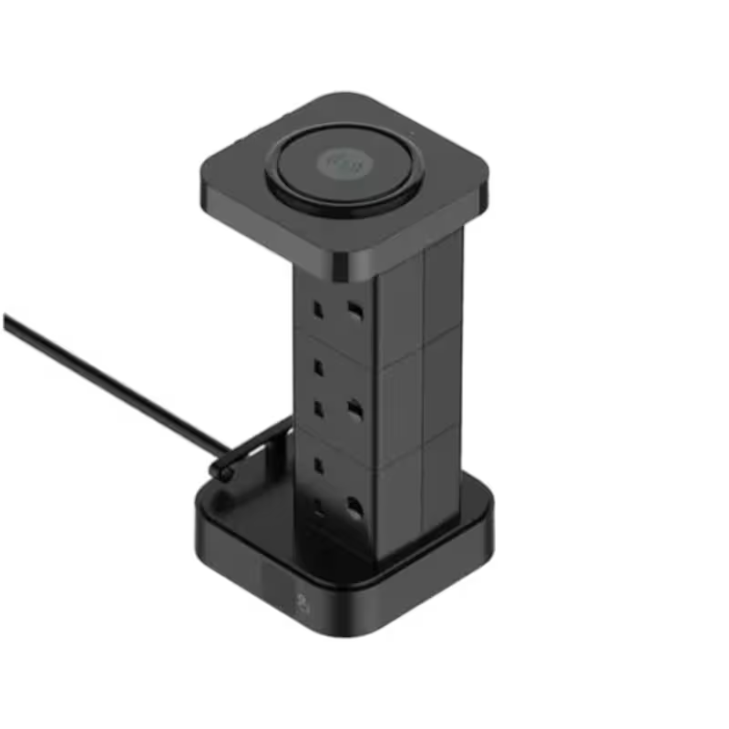product-0-830.png LDNIO SKW6457 6 Outlet USB Power Extension Socket with 15W Wireless Charger - Image 1