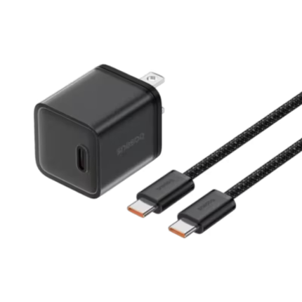 Baseus GAN5S 30W Charger With Type C to Type C Cable