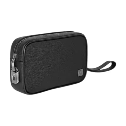 WiWU Master Genuine Leather Fingerprint Lock Pouch