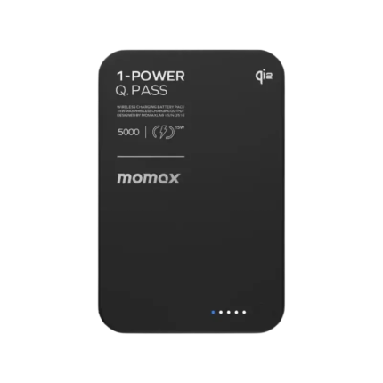 Momax 1-Power Q.Pass Qi2 Magnetic Wireless Power Bank – 5000mAh