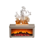 Mibeli HY05 280ml Simulated Charcoal Fireplace Aroma Humidifier - Image 2