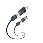 Baseus Versatile Two-for-Two 60W Fast Charging Cable 0.6m - Image 2