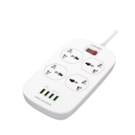 LDNIO SC4407 Power Socket 4 USB Charger with Power Extension Cord - Image 2