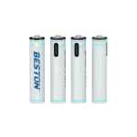 Beston AAA Lithium Rechargeable Battery with Type-C (4pcs) - Image 2