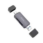 Hoco HB45 Spirit 2-in-1 USB & Type-C 3.0 Card Reader - Image 2