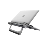 WiWU A821CH Laptop Stand Hub 8 in 1 USB-C Docking Station - Image 2