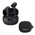 QCY Buds HT15 45dB ANC Wireless Earbuds with Silicone Case Cover - Image 2