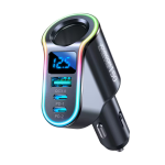 JOYROOM JR-CL21 150W Car Charger with LED Digital Display - Image 2