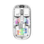 COTECi OF-026-WH Magic Crystal IV Wireless Dual-Mode Mouse - Image 2