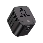 Usams T55 12W Dual USB Universal Travel Charger - Image 2