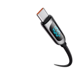 Baseus Display Fast Charging Data Cable Type-C to Type-C 100W - Image 2