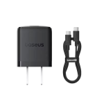 Baseus Palm Fast Charger C+U 20W-US With USB-C to USB-C Cable - Image 2