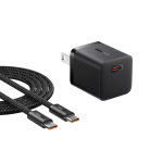 Baseus GaN5 25W Mini Fast Charger with USB-C Cable - Image 2