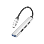 Hoco HB26 4 in 1 Type-C Mini Adapter - Image 2